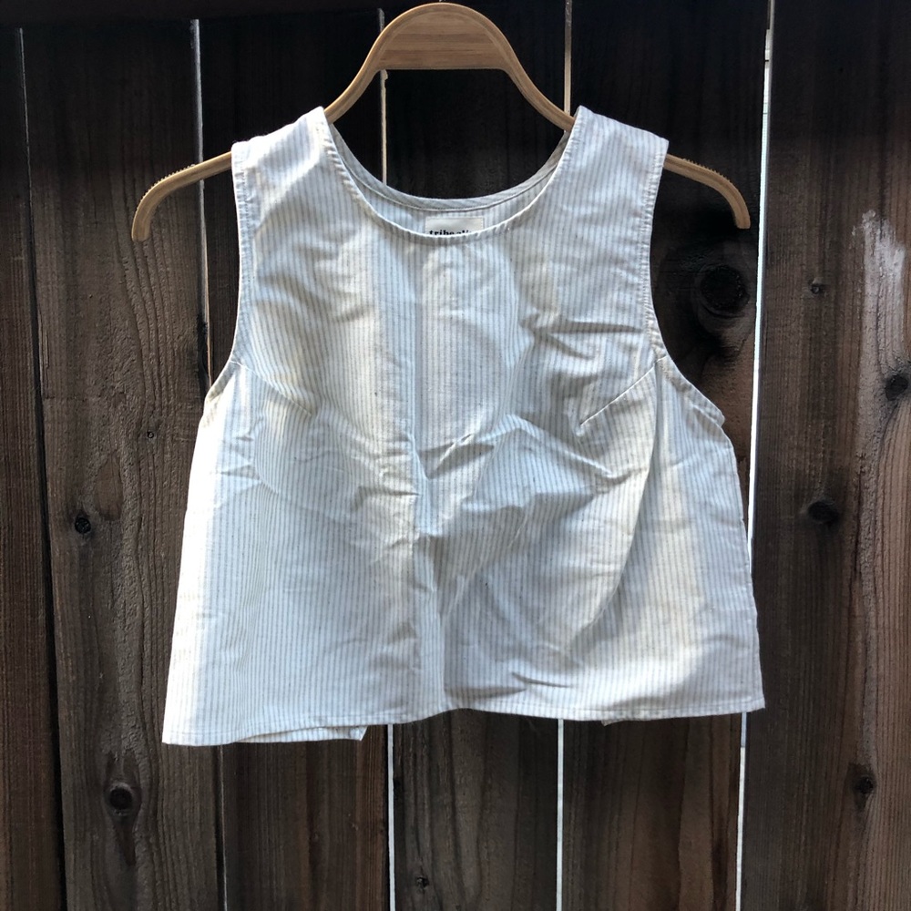 Open Back Tank Top
